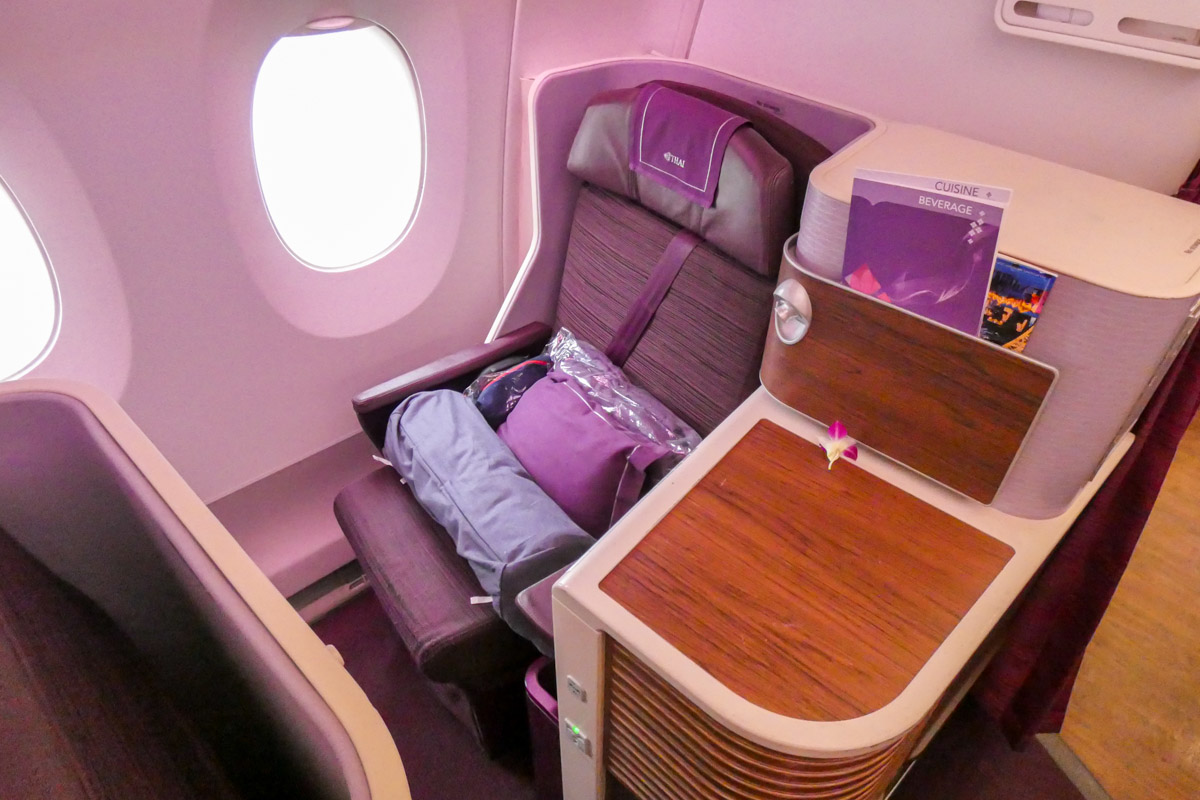Thai Airways Airbus A Business Class From Brussels To Bangkok Laptrinhx News
