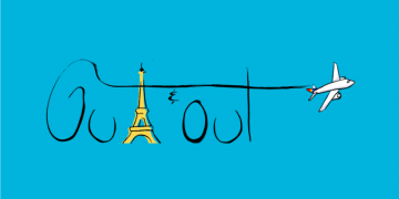 a drawing of a tower and a wire