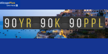 90 Years 90,000 MileagePlus Miles 90 Winners sweepstakes