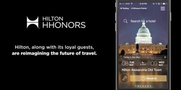 Hilton HHonors and Google Maps software integration