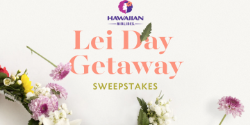 Hawaiian Airlines Lei Day Giveaway sweepstakes 2016