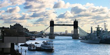 Tower Bridge and Thames River London