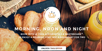 Morning, Noon and Night promotion AccorHotels