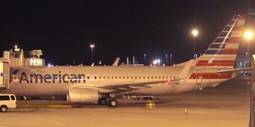 American Airlines N897NN Aircraft in Las Vegas