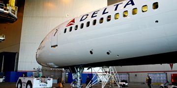 Delta Air Lines bankruptcy emergence Ship 638 Boeing 757