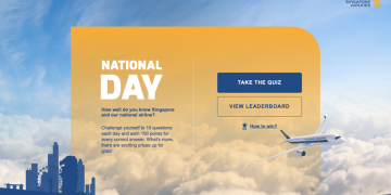 Singapore Airlines National Day quiz 2016