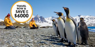 Up to $6,000.00 discount to Antarctica 2016