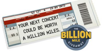 The Billion Mile Giveaway 2016