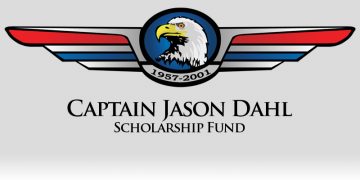 The Captain Jason Dahl Scholarship Fund Logo