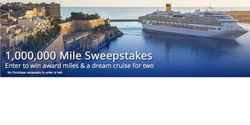 1,000,000 MileagePlus Miles sweepstakes