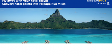 50 percent bonus on MileagePlus miles when converting from IHG Rewards Club points