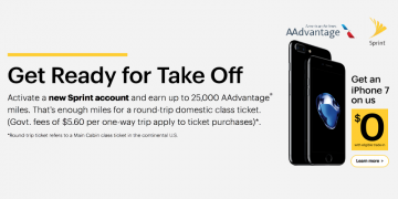 25,004 AAdvantage Miles offer 2016