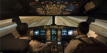 Airbus A321 cockpit