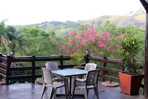 Breakfast at Mantenga Lodge in Mbabane, Swaziland