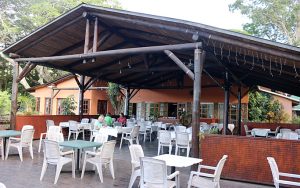 Breakfast at Mantenga Lodge in Mbabane, Swaziland