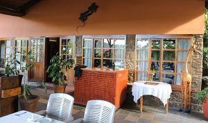 Breakfast at Mantenga Lodge in Mbabane, Swaziland