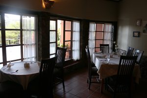 Breakfast at Mantenga Lodge in Mbabane, Swaziland