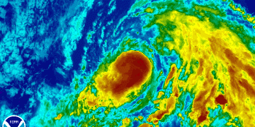 Tropical Storm Nicole 2016