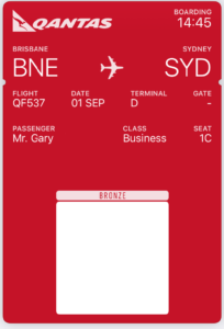 mobile boarding pass