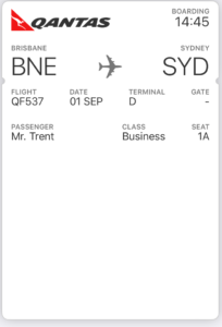 mobile boarding pass