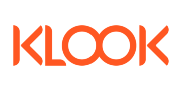 a black and orange logo