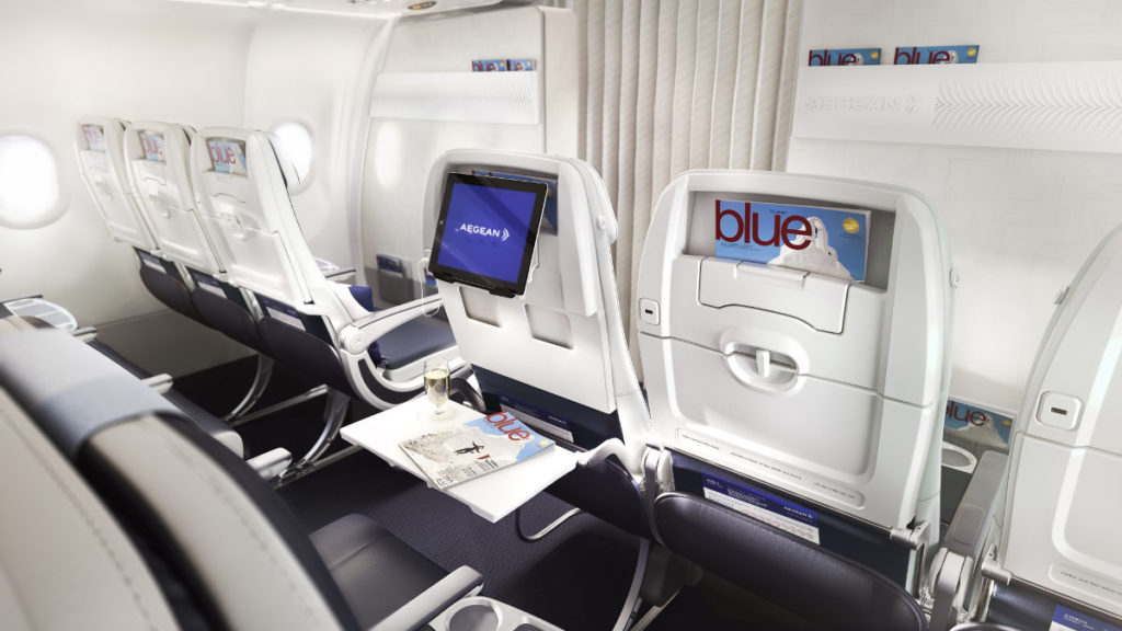 Aegean Airlines Unveils New Cabins On Board A3neo Insideflyer Uk