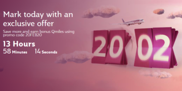 Hurry up! Save up to 10% more and earn 3X Qmiles with Qatar Airways