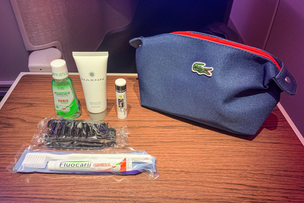 Lacoste amenity kit