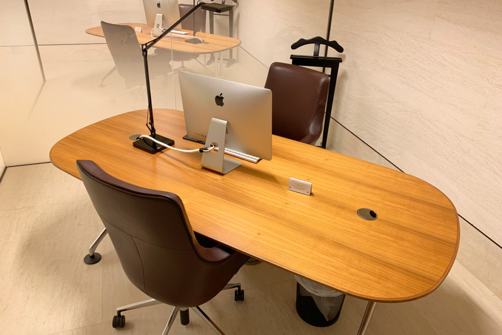 Private offices with iMacs