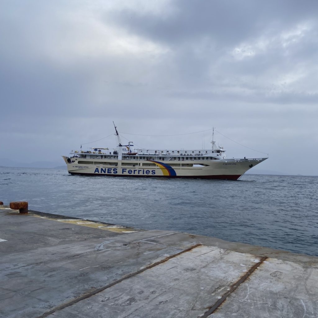 a boat on the water