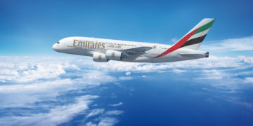 Emirates Airbus A380 (Source: Emirates)