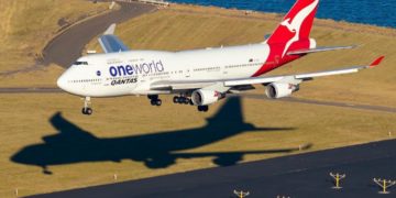 Qantas Boeing 747 (Source: Qantas / Instagram sjaviationphotography)