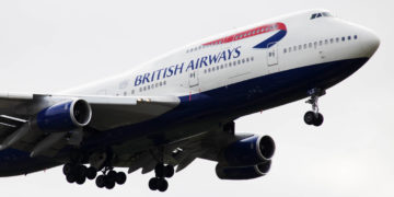 Boeing 747-400 in British Airways livery (Source: British Airways)