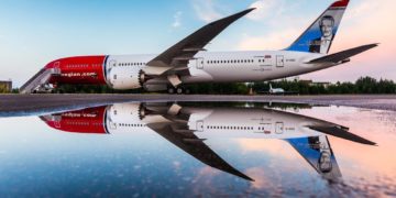 Boeing 787 Dreamliner in Norwegian livery (Source: Norwegian)