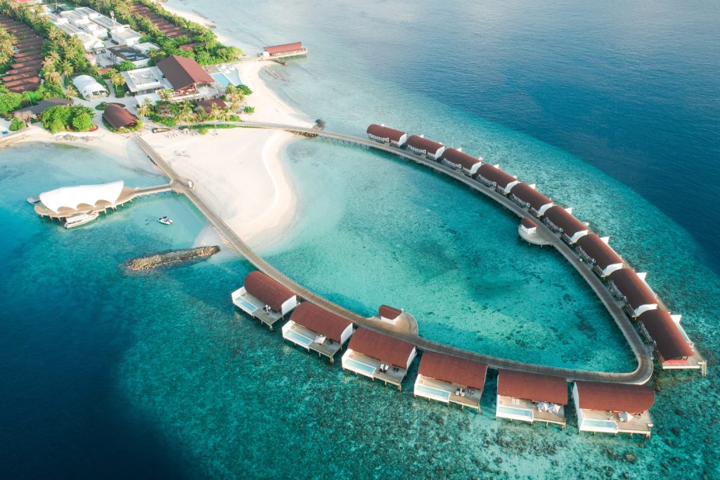 The Westin Maldives Miriandhoo Resort, Maldives (Source: Unsplash /Ahmed Yaaniu)