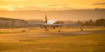 Delta aircraft on Portland Airport (Source: Unsplash / Avel Chuklanov)