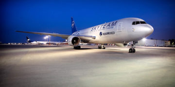 Aeromexico aircraft in SkyTeam livery (Source: SkyTeam)