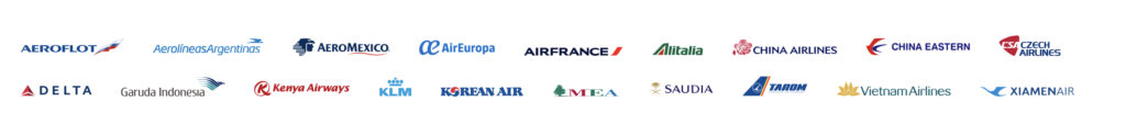 SkyTeam currently has 19 member airlines (Source: SkyTeam)