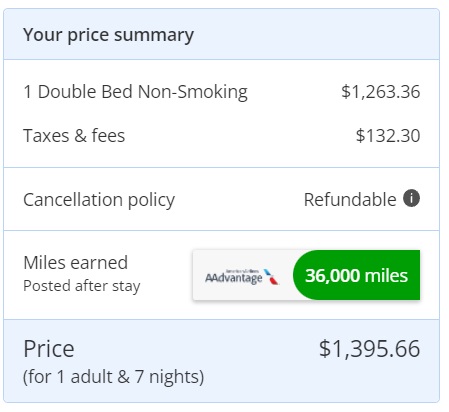 a screenshot of a price list