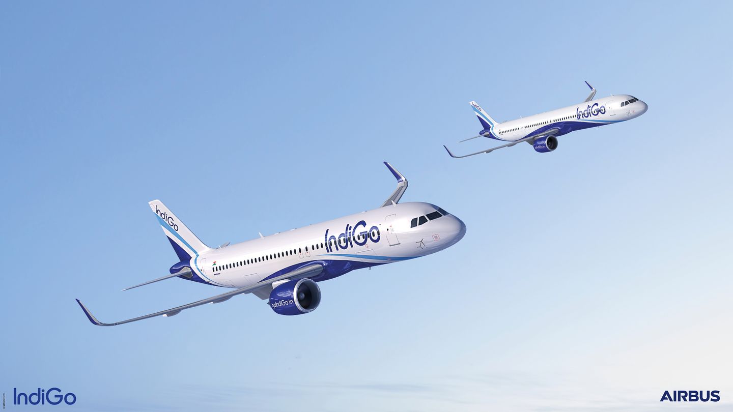 Airbus A320 Indigo liver (Source: Airbus / IndiGo)