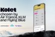 Kolet Air France KLM E-sim partnership