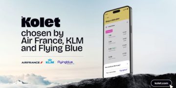 Kolet Air France KLM E-sim partnership