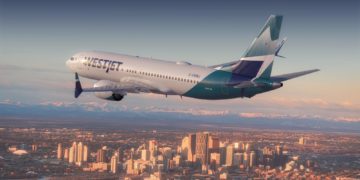 WestJet plane